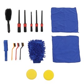 15pcs Car Detailing Brush Set Professional Auto Cleaning Brush for Wheels Bumpers Air Vents