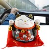 Lucky Cat Coin Bank 4.5in Exquisite Cute Bring Luck Good