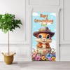Lofaris Happy Groundhog Day Door Cover – 72.8x35.4 Inch Spring