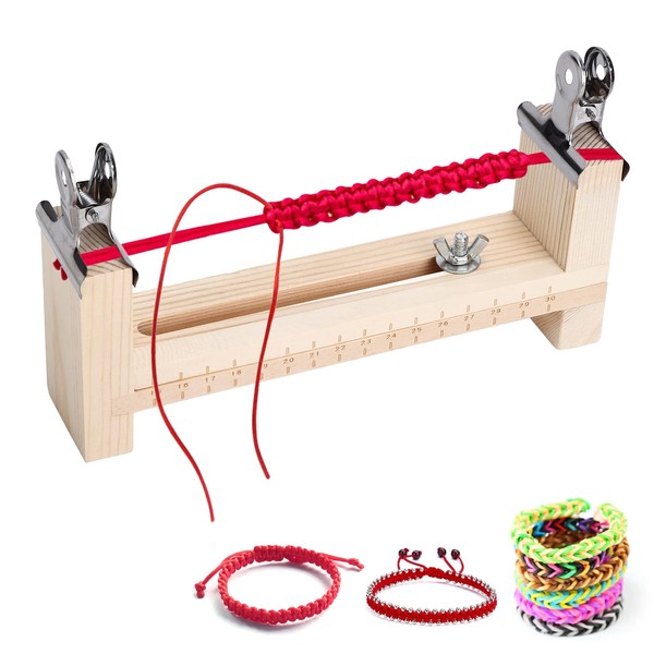 Cyrank Adjustable Jig Bracelet Maker,Paracord Jig Bracelet Maker U Shape