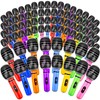 Feradny 80 Pack Inflatable Microphones Bulk Large Blow up Microphone