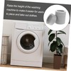 jojofuny 4pcs Washing Machine and Dryer Stabilizer Feet Adjustable Anti-