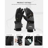 Ski Gloves for Men Women - Winter Snow Gloves Windproof