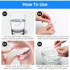 2 Pairs Instant Veneers Dentures, False Teeth Clip in Teeth