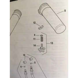 THROTTLE CONTROL /  ADJUST SCREW ASSEMBLY FOR HARLEY