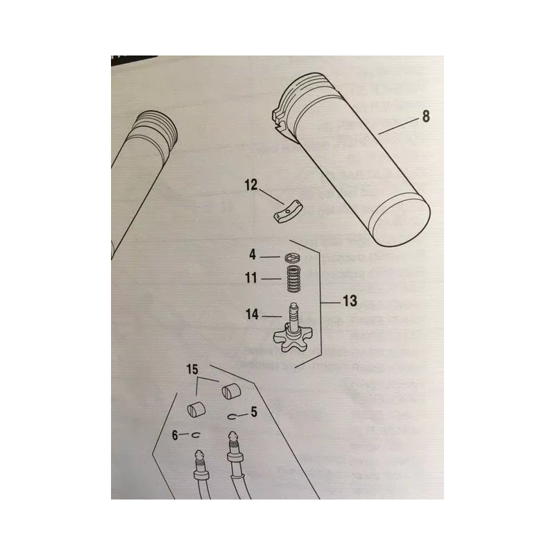 THROTTLE CONTROL / ADJUST SCREW ASSEMBLY FOR HARLEY