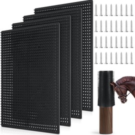 Teenyyou 4 Pack Horse Scratching Post Pad Equine & Bovine Massage Brush Kit 14.17''11.81'' Horse Cattle Scratchers Safe Soft Itch Relief Pad for Summer Small Farm Animal Cattle Sheep Cow Dog Donkey