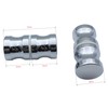 KEABATH Shower Door Knobs 2 Pairs Round Chrome Glass Door