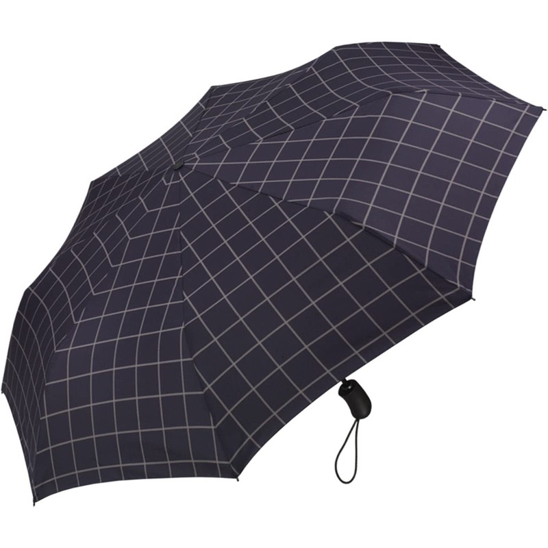 Esprit Easymatic Men's Pocket Umbrella Automatic Open/Close Gents - Check
