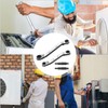 Ratchet Allen Wrench Set,Refrigeration Repair Tool | Ergonomic Anti Slip