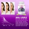 NuvitaGarden NAD+ Supplement for Anti-Aging Energy Focus & Nicotinamide Ribose