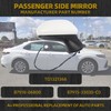 Dasbecan Passenger Side Door Mirror Compatible with Toyota Camry 2018-2024