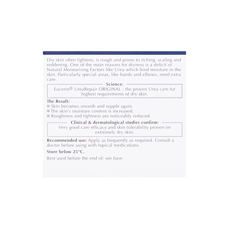 BEIERSDORF SPA Eucerin 5% Urea Crema Regeneradora 75ml Con Carnitina