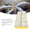 Watch Parts Storage Box Stackable 5 Compartments Acrylic Rubber Watch