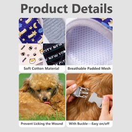 HDKUW Dog Front Leg Braces Recovery Sleeve, Pet Knee Brace Wounds Protector for Medium Large Dog Yellow 2XL