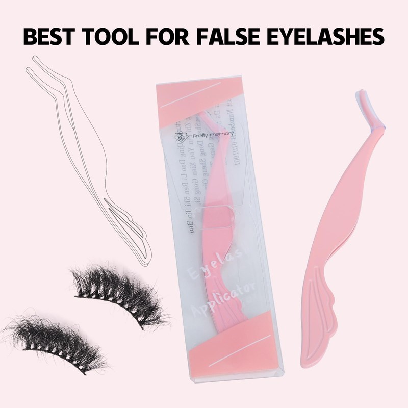 Pretty memory Eyelash Applicator Tool DIY False Curved Eyelash Extension