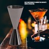 Cocktail Double Jigger Stainless Steel Innovative Wine Measuring Cup Bartending
