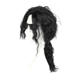 cnstone Cosplay Wig Michael Jackson Hat Hat Costume Halloween