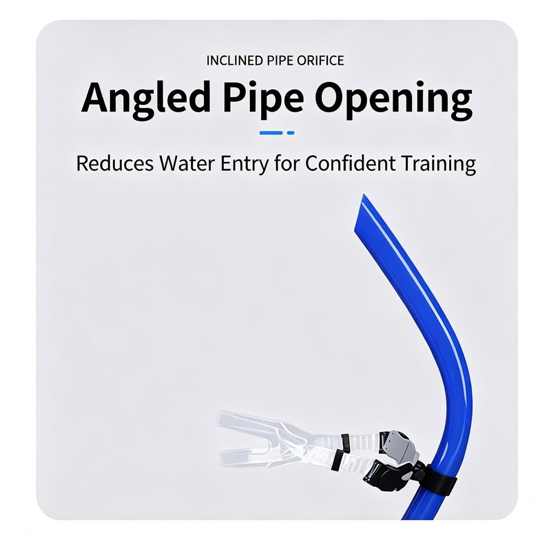 HPLSZCN Swim Snorkel for Lap Swimming, Snorkeling Gear for Adults,