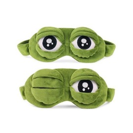 SNS hot topic insider item Pepe the sad frog eye patch frog sleeping eye patch Heated ice function general 3ea