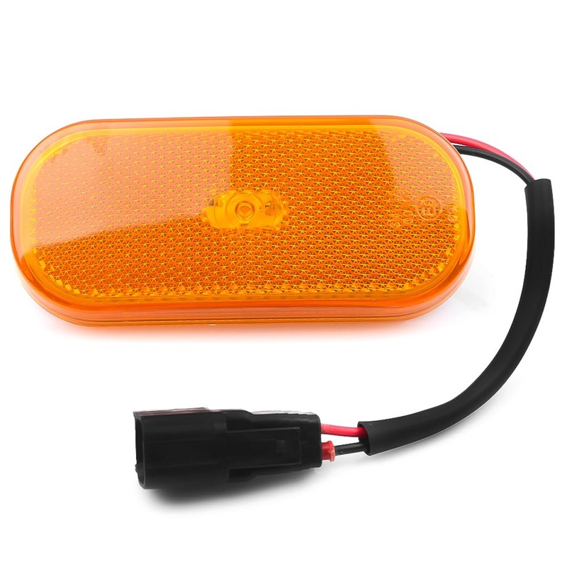 ROBUST Car Side Marker Light Lamp Lens Orange for Ford
