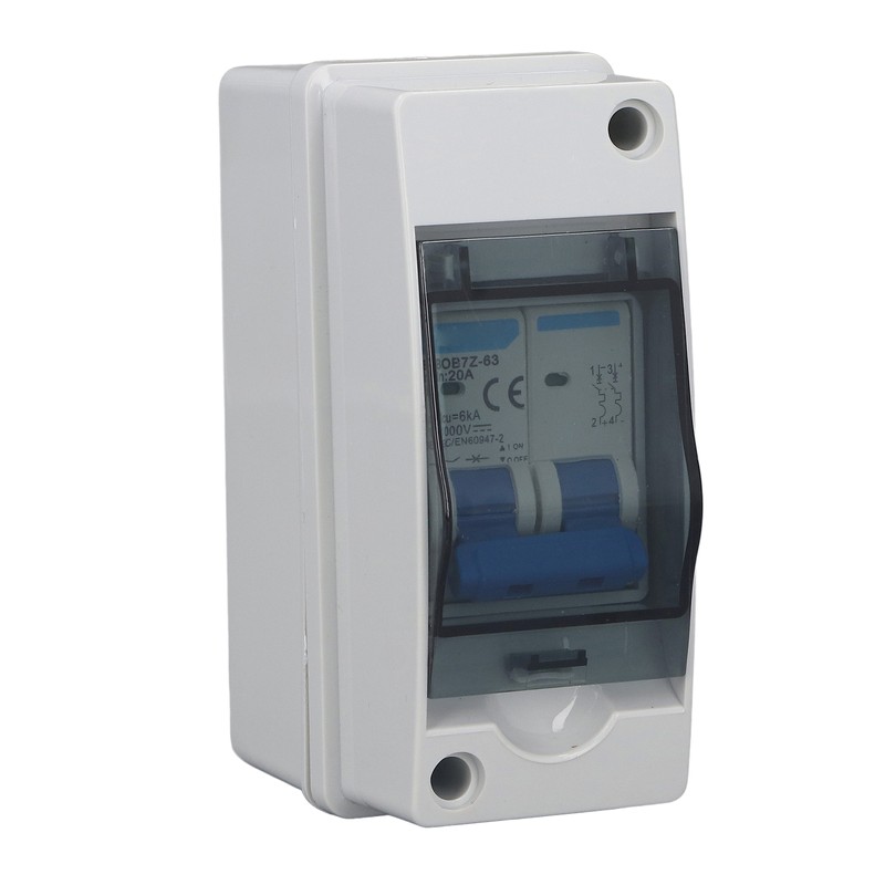 Circuit Breaker MCB PV Combiner Box Waterproof Disconnect Switch 1000V