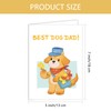 HOMANGA Fathers Day Card for Dad Grandad Stepdad Husband Grandfather,