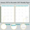 2025 Planner - 8.5" x 11" Weekly Monthly Planner from