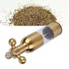 Stainless Steel Pepper Mill Manual Faucet Valve Shape Black Pepper