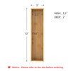Bamboo Kitchen Drawer Organizer, Wooden Storage Box for Utensil Organizer