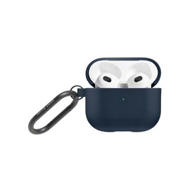 Native Union Roam Case for AirPods (3rd Gen) – Smooth Minimalist Case with Clip - Compatible with AirPods (Indigo)