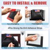2Pcs Mesh Boat Storage Bag,Boat Organizers and Storage Self-Adhesive,10"x7"