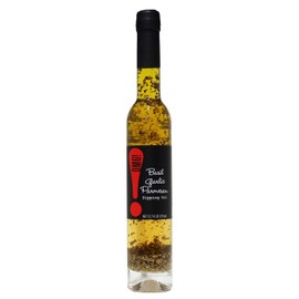 OMG! Gourmet Basil Garlic Parmesan Dipping Oil | As found in Pike Place Market (Delicious, Perfect for breads, veggies, salads, and marinades), 375ml/12.7oz