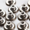 20 Set 17mm Replacement Jeans Buttons - Metal Snap Denim