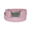 CTM® Elastic Belt with Magnetic No Show Flat Buckle, Light