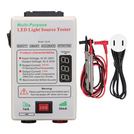 LED TV Backlight Tester High Low Current Gear Soft Start Safe LED Lamp Bead Test Tool with AC Switch 85‑265V US Plug