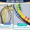Cable Ties, 450mm x 7.6mm, Pack of 50, Yellow Premium