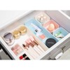 Backerysupply Set Of 12 Beige Color Plastic Desk Drawer Organizers