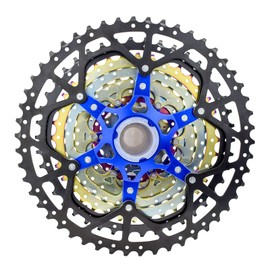 VG SPORTS 8/9/10/11/12 Speed Ultra-Light Bike Cassette for Mountain Bike 11-40T/11-42T/11-46T/11-50T/11-52T MTB Cassette Lightweight Aluminum Bracket Cassette