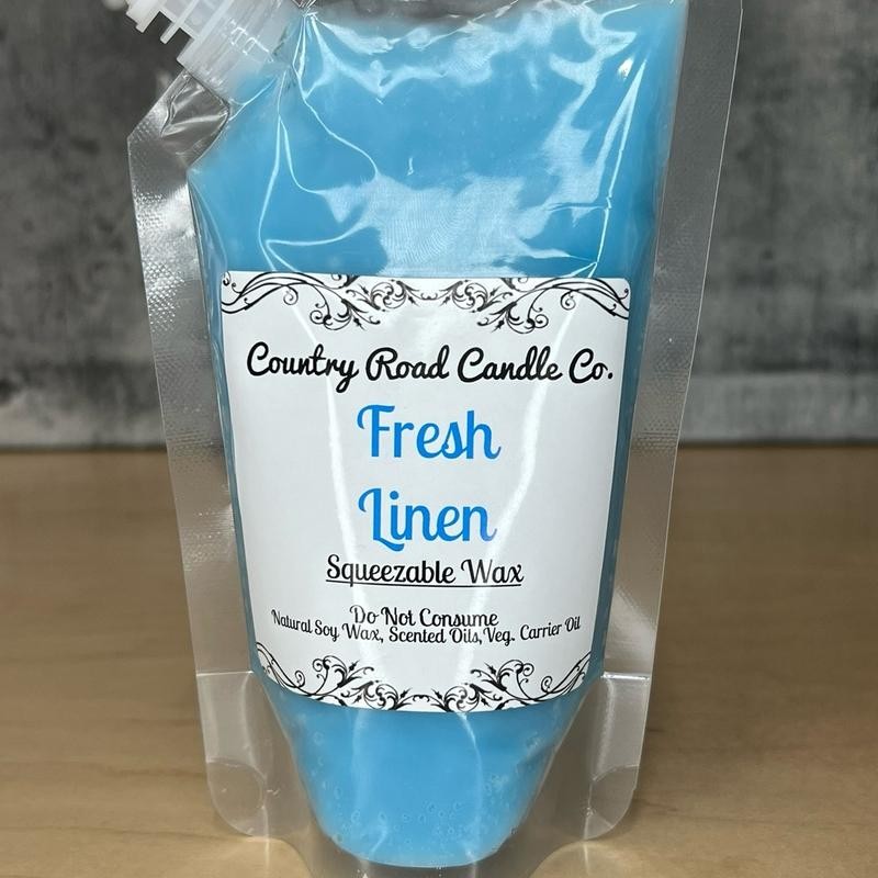Squeezable Soy Wax 8oz Pouch | Heavily Fragranced | Hand