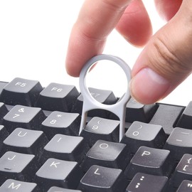 Camkix 6-in-1 Electronics Cleaning Kit - Key Puller, Flocking Sponge Cleaner, Pen Nibs, Cleaning Cloths - Keyboards, Earbuds, Hearing Aids- Cleaner for Smartphones, Laptops, PC Monitors, Cameras