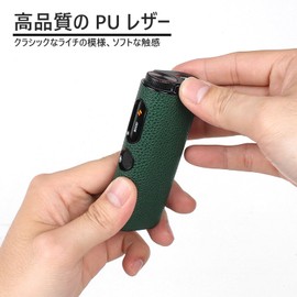 inkostudio Glow Hyper Pro Case Compatible with Glo Hyper Pro Cover PU Leather 360° Full Protection Shockproof Portable (Red)