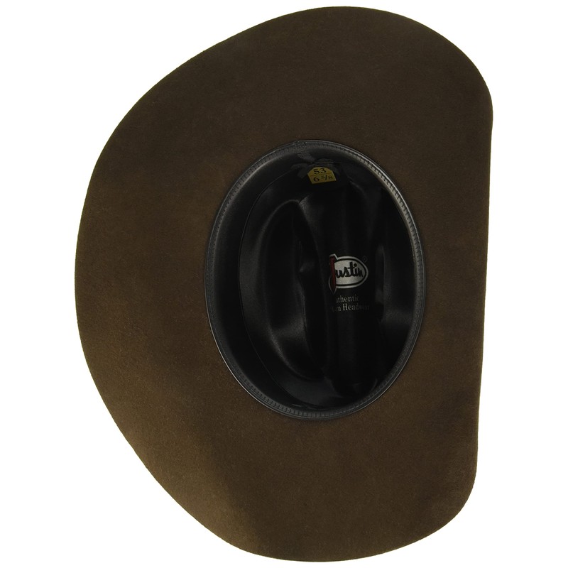 Justin Men's 3X Rodeo Hat, Brown,7 1/8