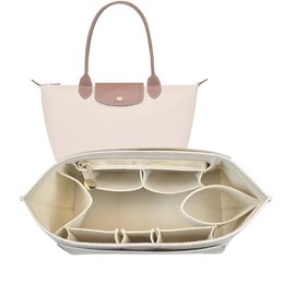 Organizador para largo Champ Le Pliage organizador LongChamp Bolsa organizadora para mujer, bolso grande, 026 caqui-L