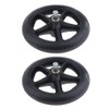 2pcs Wheelchair Replacement Wheel Front Caster Abrasion Resistant Smooth