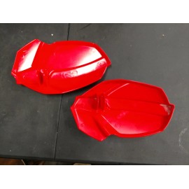 Polaris New ATV SNOW POLARIS SET PAIR RED HAND GUARDS  2875536-293 BM