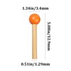 esahpss 10 Pack Pegboard Hooks, Wood Hooks for Wood Pegboard