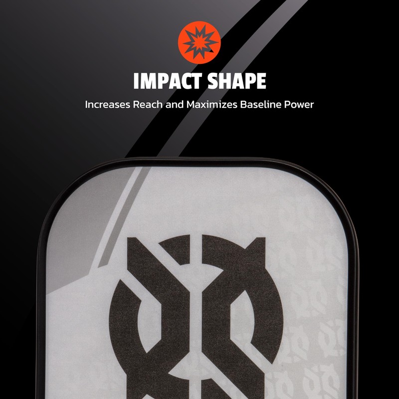 ONIX Pickleball Evoke Premier CT-16 Pickleball Paddle, White