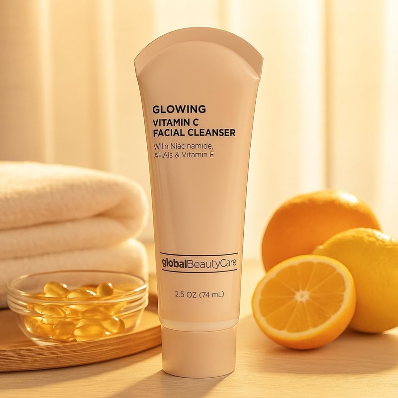 Global Beauty Care Vitamin C - Facial Cleanser with Niacinamide,