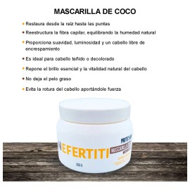 Mascarilla Cabello Teido Reparadora Con Keratina Y Coco